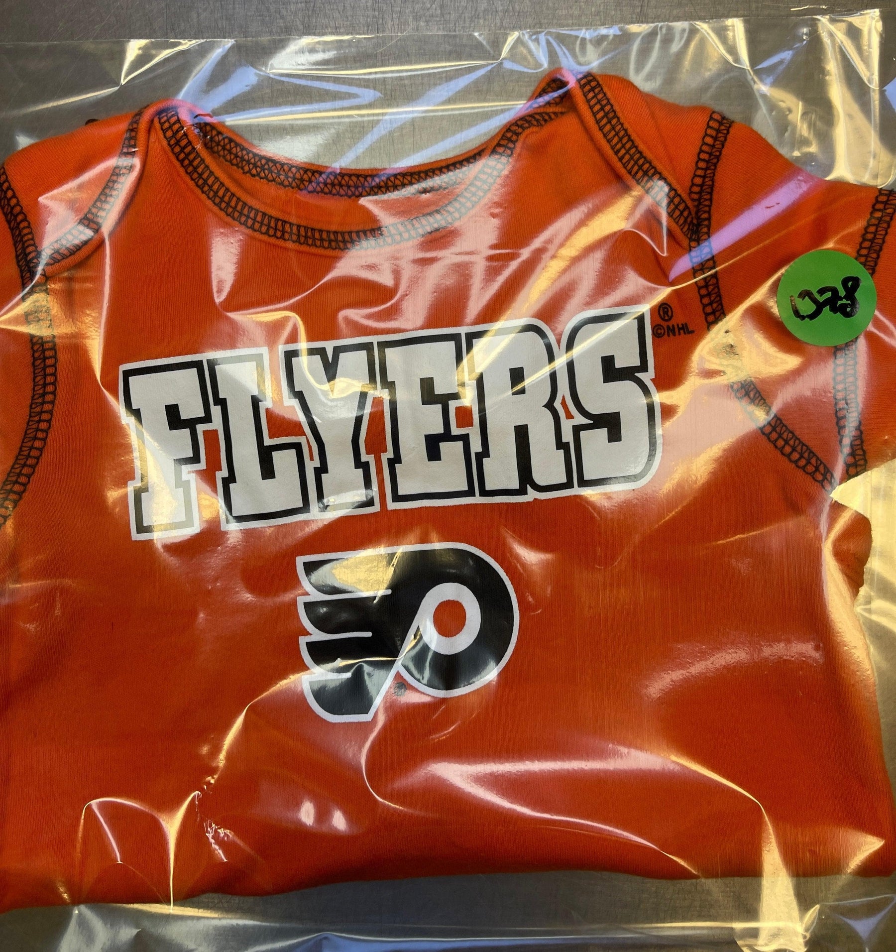 NHL Philadelphia Flyers Orange Bodysuit 3-6 months