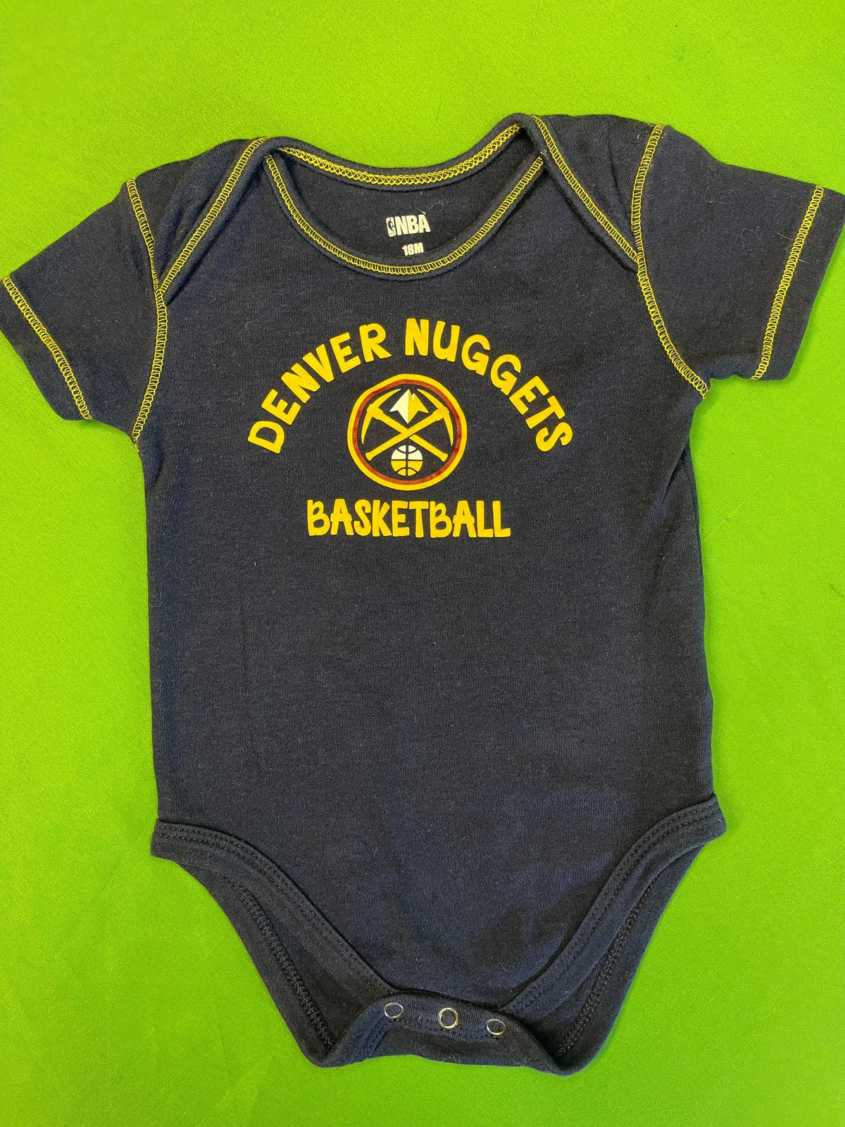 NBA Denver Nuggets Dark Blue Bodysuit 18 months