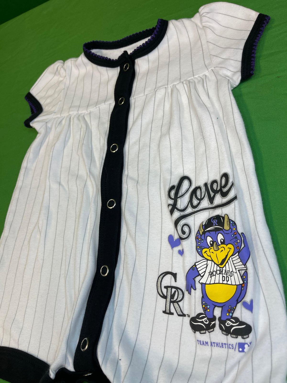 MLB Colorado Rockies Baby Girl Outfit Toddler 18 months