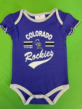 MLB Colorado Rockies Purple Bodysuit 6-9 months