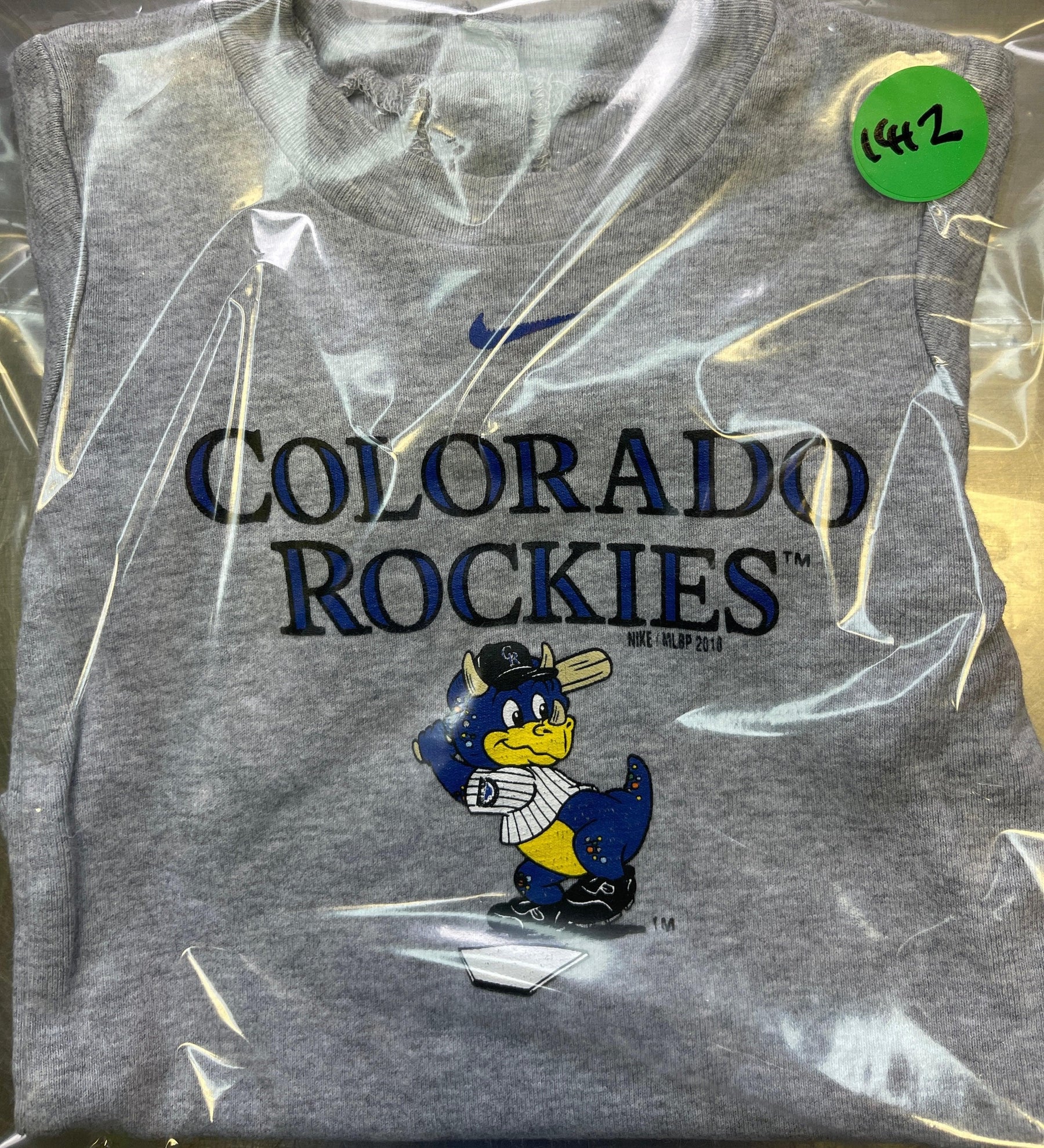 MLB Colorado Rockies Grey Bodysuit 6-9 months