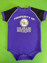 MLB Colorado Rockies Purple Jersey-style Bodysuit 6-9 months