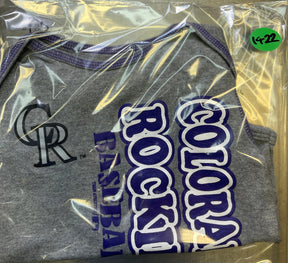 MLB Colorado Rockies Grey Bodysuit 12 months