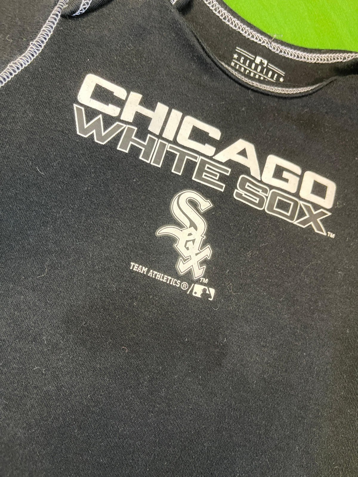 MLB Chicago White Sox Black Bodysuit 18 months