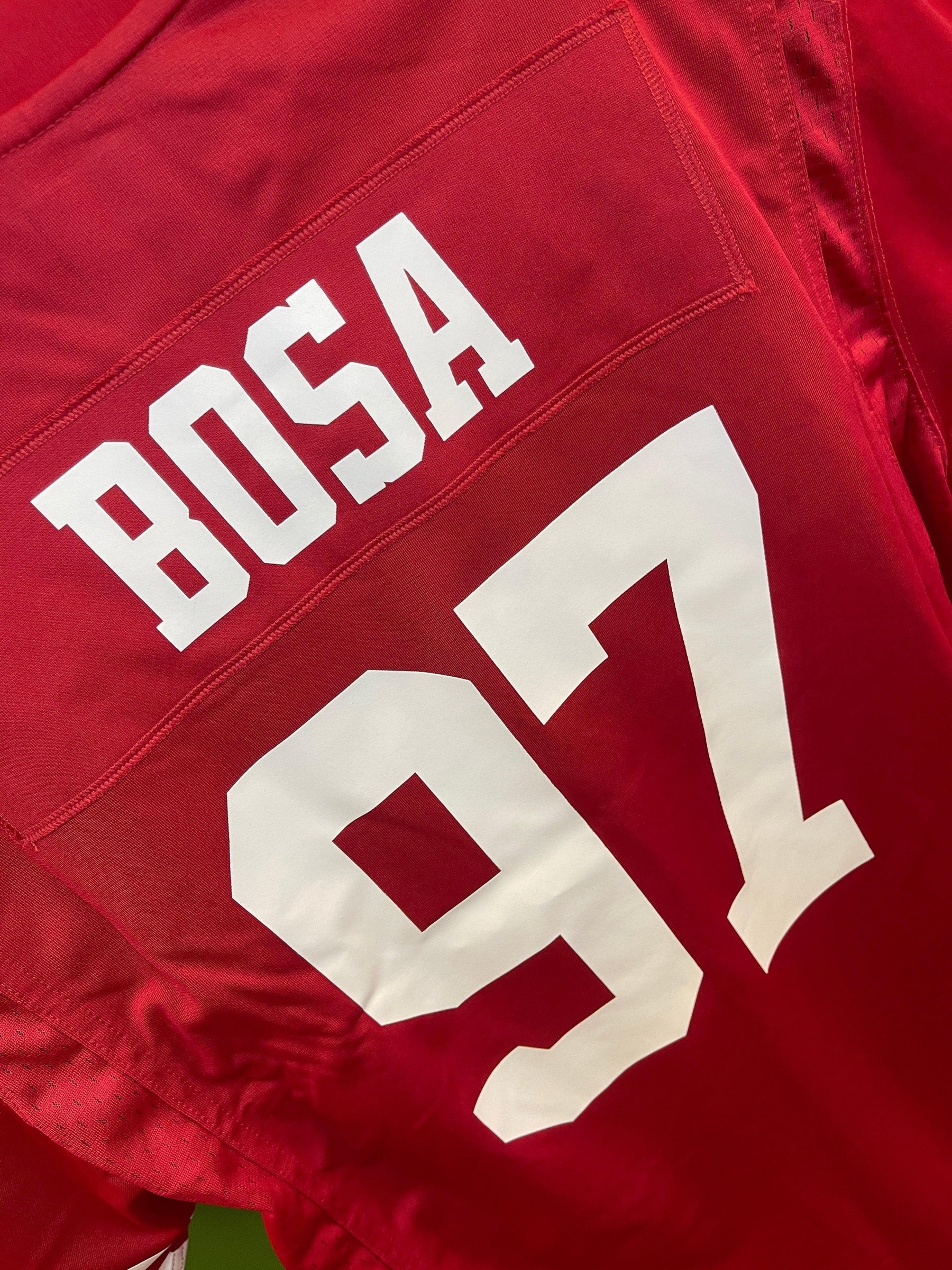 NFL San Francisco 49ers Nick Bosa #97 Game Jersey Men's X-Large NWT