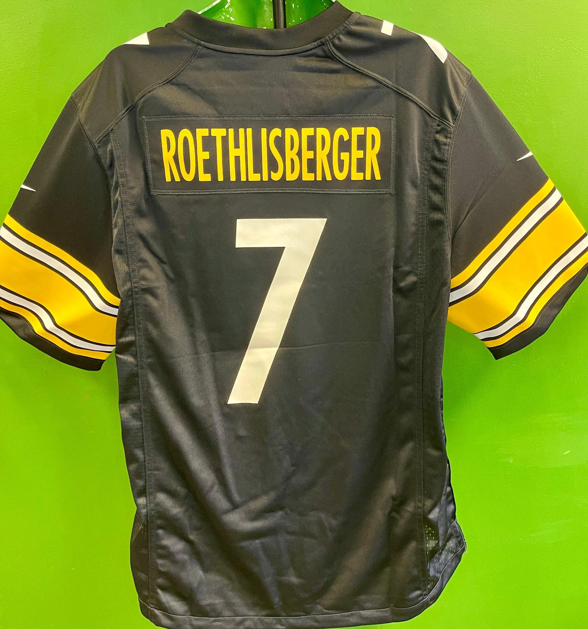 NFL Pittsburgh Steelers Ben Roethisberger #7 Game Jersey Men's X-Large NWT