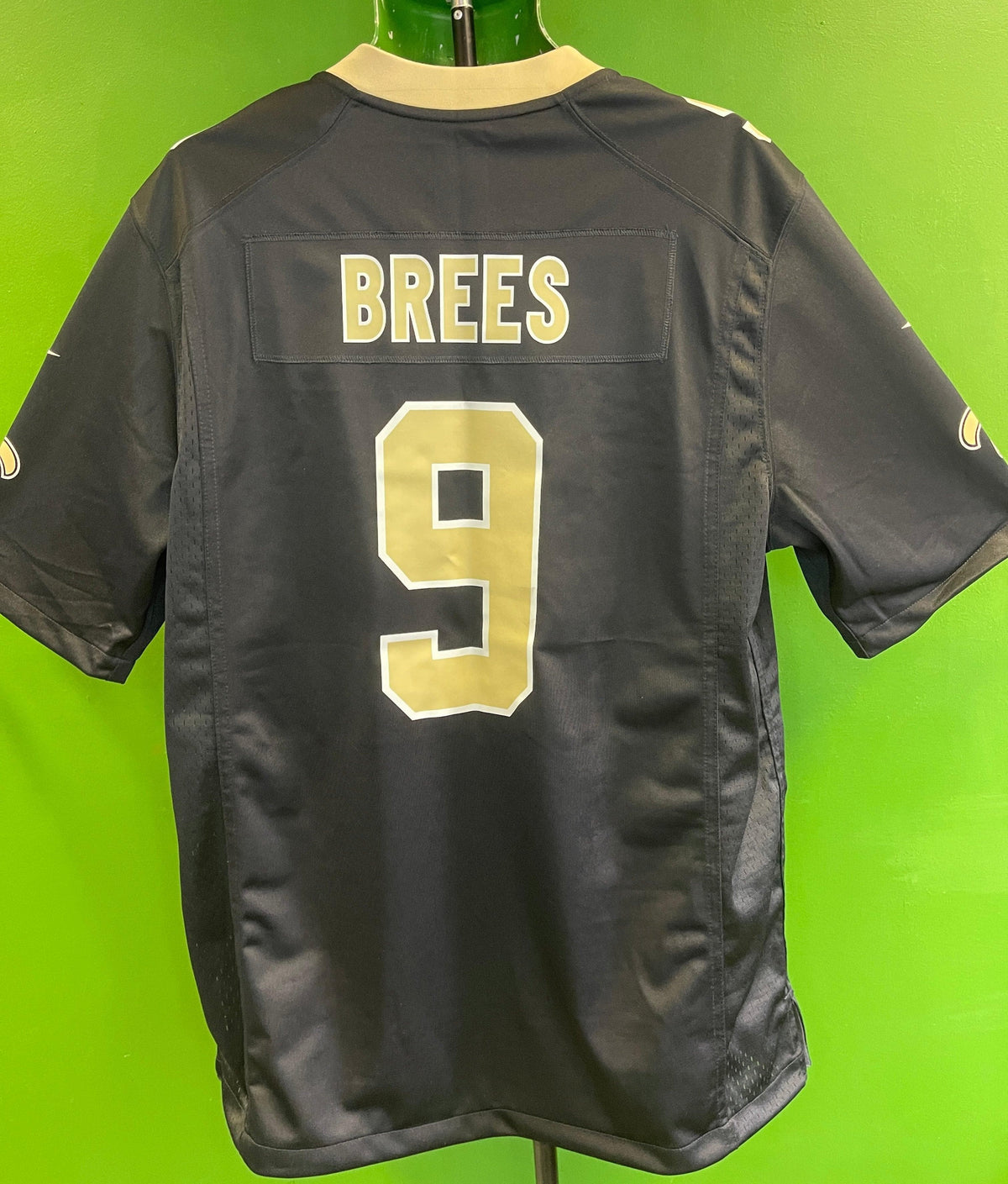 NFL New Orleans Saints Drew Brees #9 Game Jersey Men's Large NWT