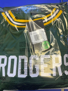 NFL Green Bay Packers Aaron Rodgers #12 Stitched Jersey Men's 2X-Large Captain NWT