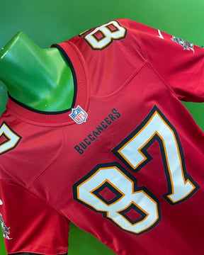 NFL Tampa Bay Buccaneers Rob Gronkowski #87 Game Jersey Men's Large NWT