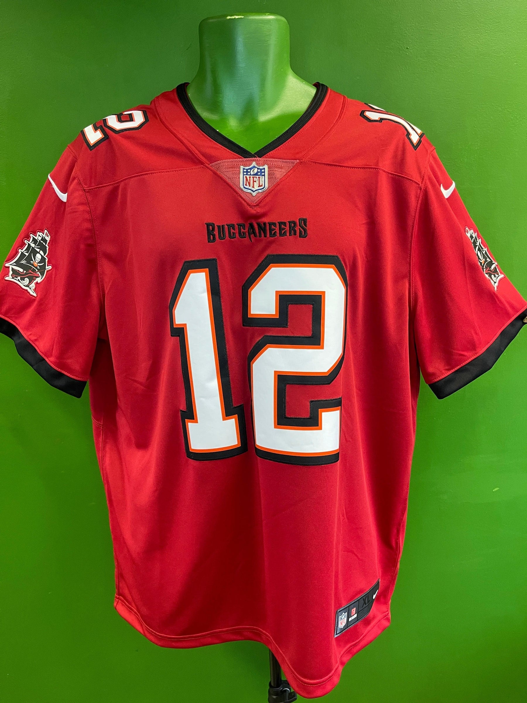 NFL Tampa Bay Buccaneers Tom Brady #12 Limited Stitched Jersey Men's X-Large NWT