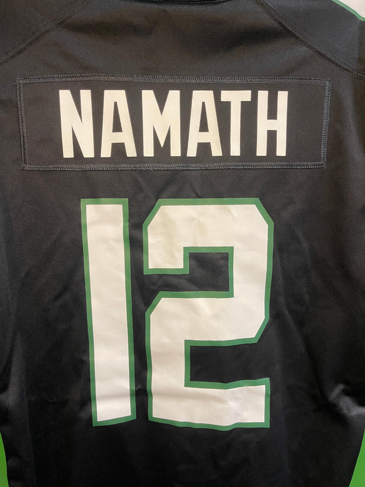 NFL New York Jets Namath #12 Game Jersey Men's Large NWOT