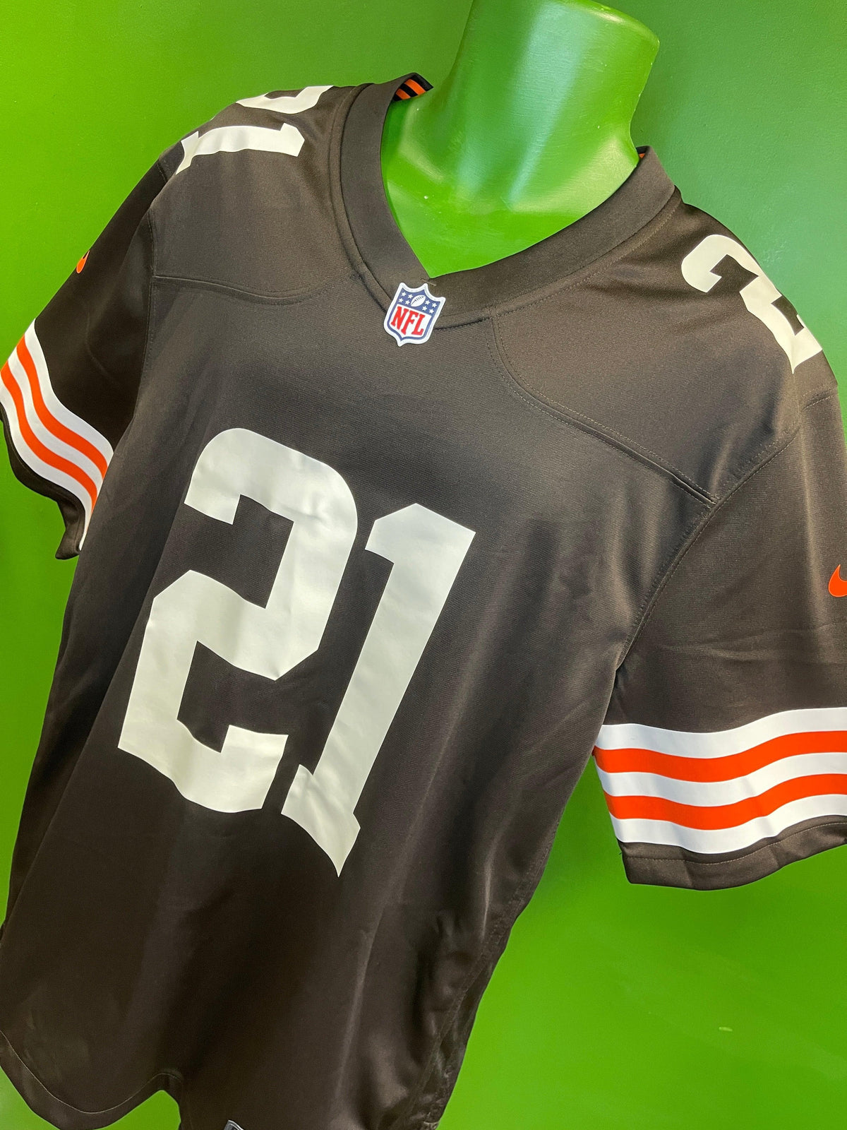 NFL Cleveland Browns Ward #21 Game Jersey Men's Large NWT