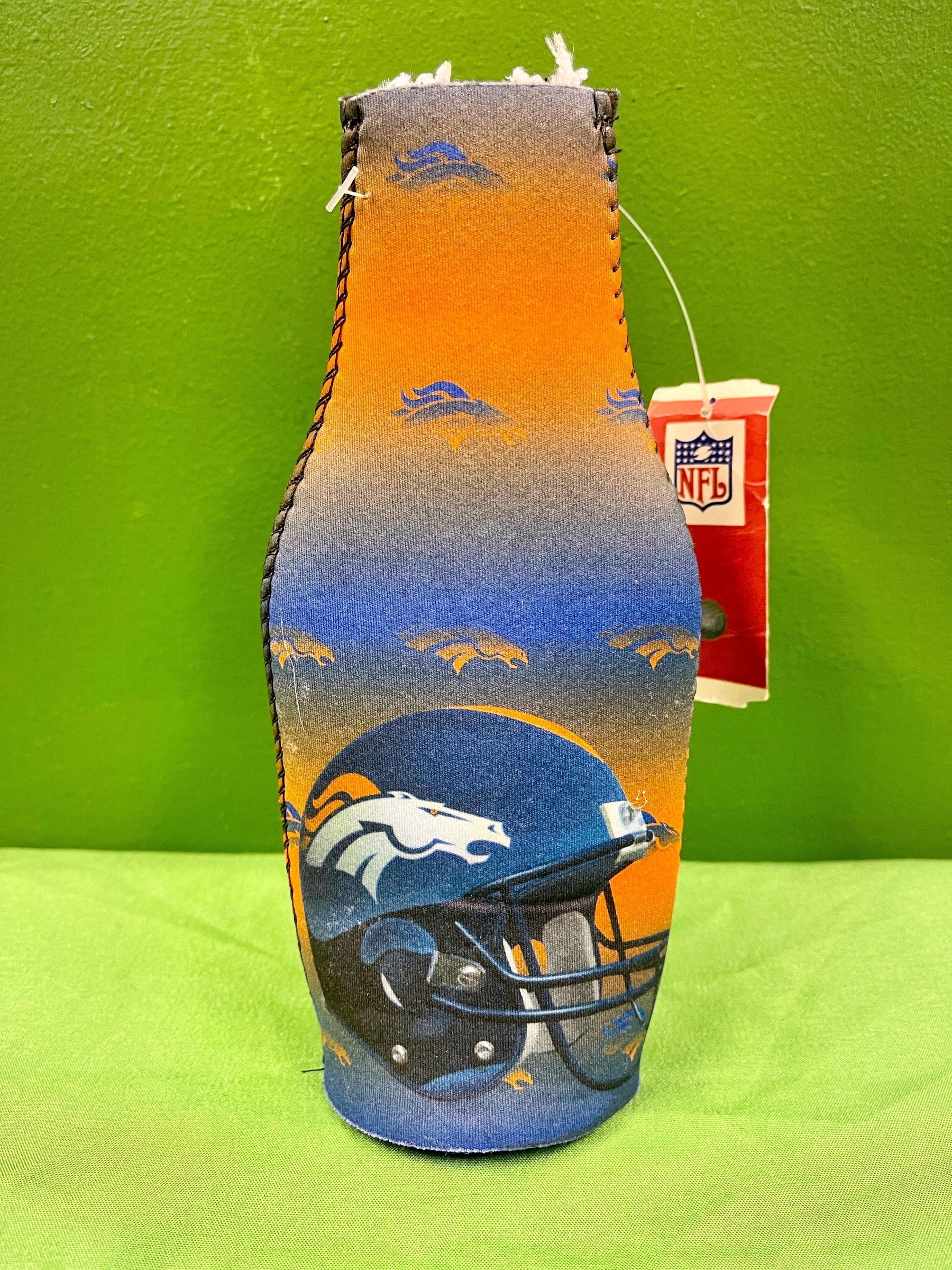 NFL Denver Broncos Bottle Cooler Cosy Neoprene NWT