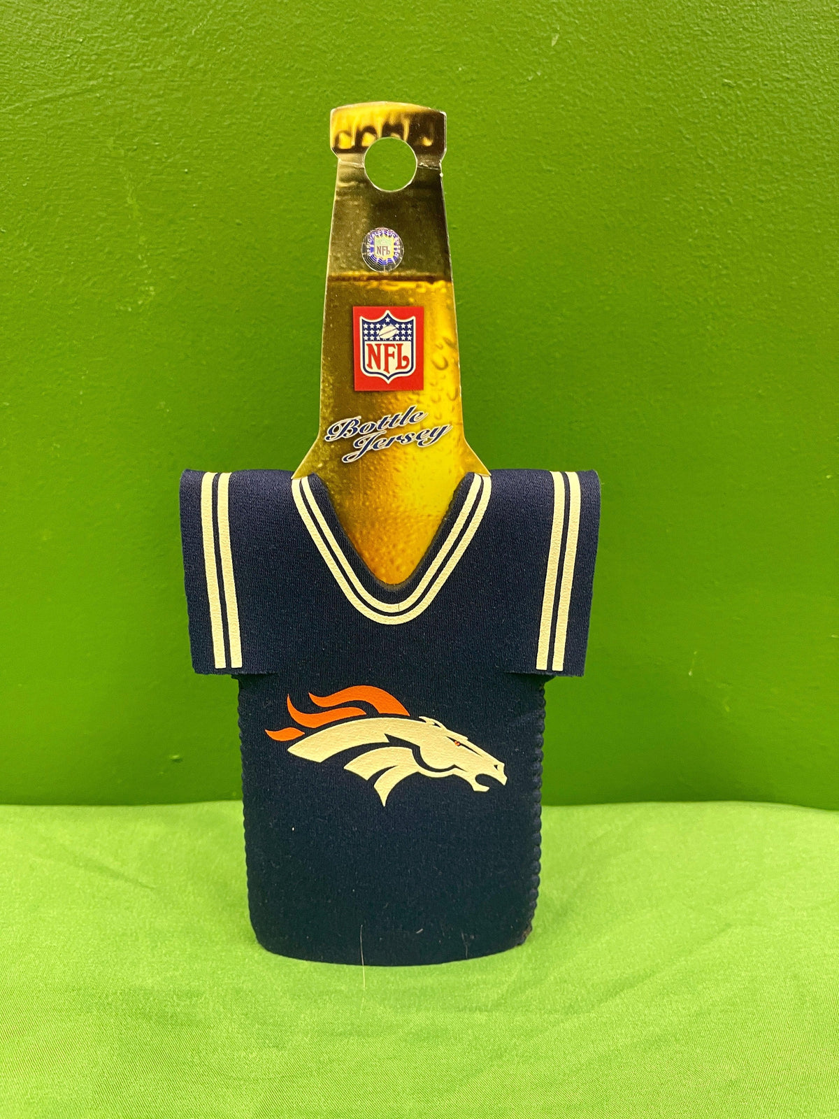 NFL Denver Broncos Bottle Cooler Cosy Jersey Neoprene NWT