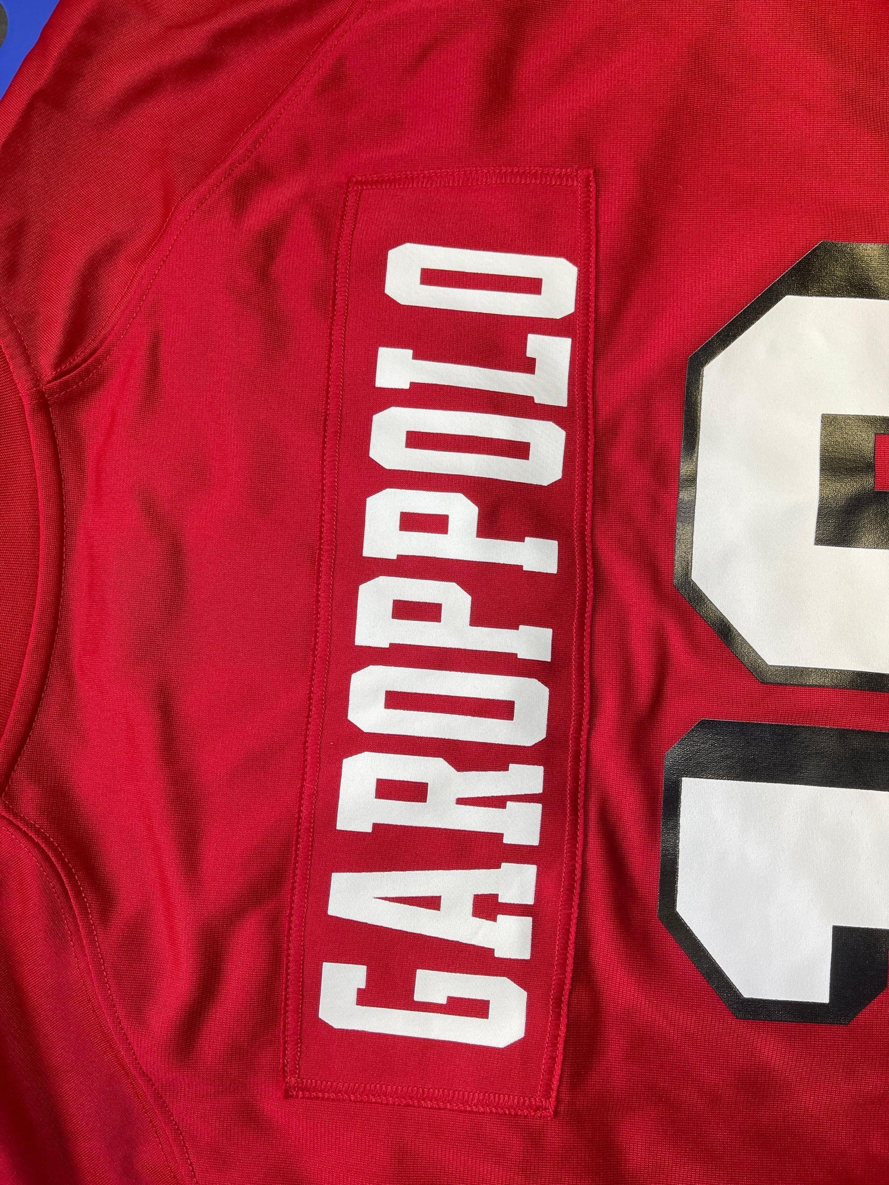 NFL San Francisco 49ers Jimmy Garoppolo #10 Game Jersey Men's X-Large NWT