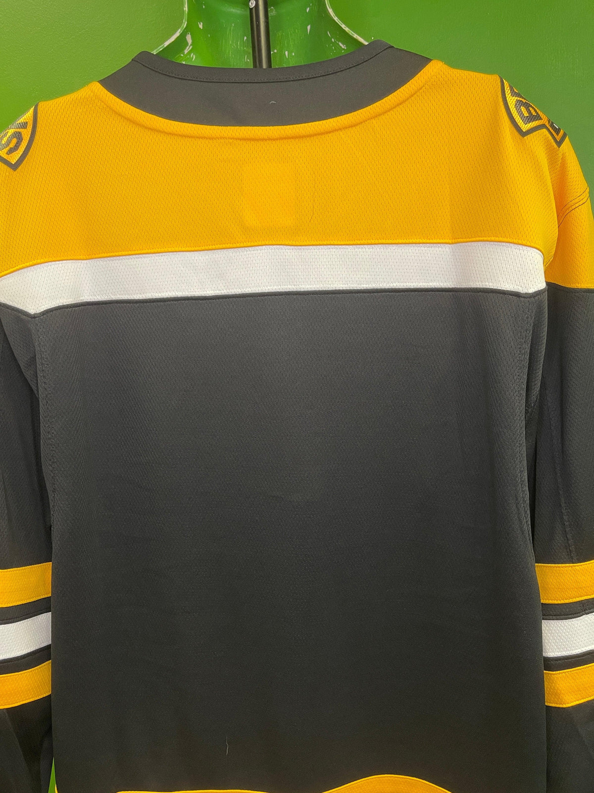 NHL Boston Bruins Fanatics Lace-Up Stitched Hockey Jersey Men's X-Large NWT