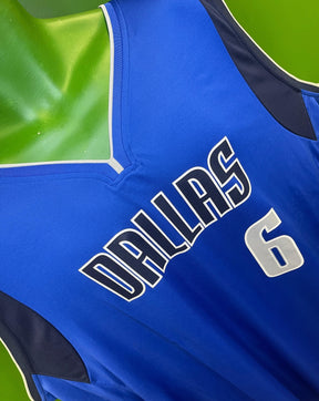 NBA Dallas Mavericks Kristaps Porziņģis #6 Fanatics Fast Break Jersey Men's 4X-Large NWT