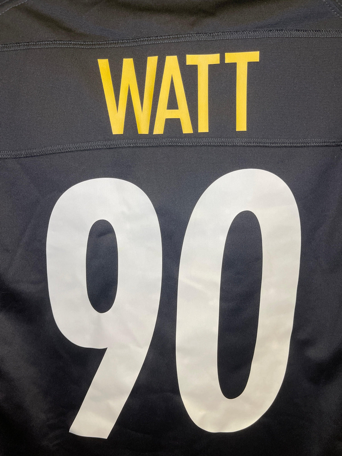 NFL Pittsburgh Steelers TJ Watt #90 Game Jersey Men's Large NWOT