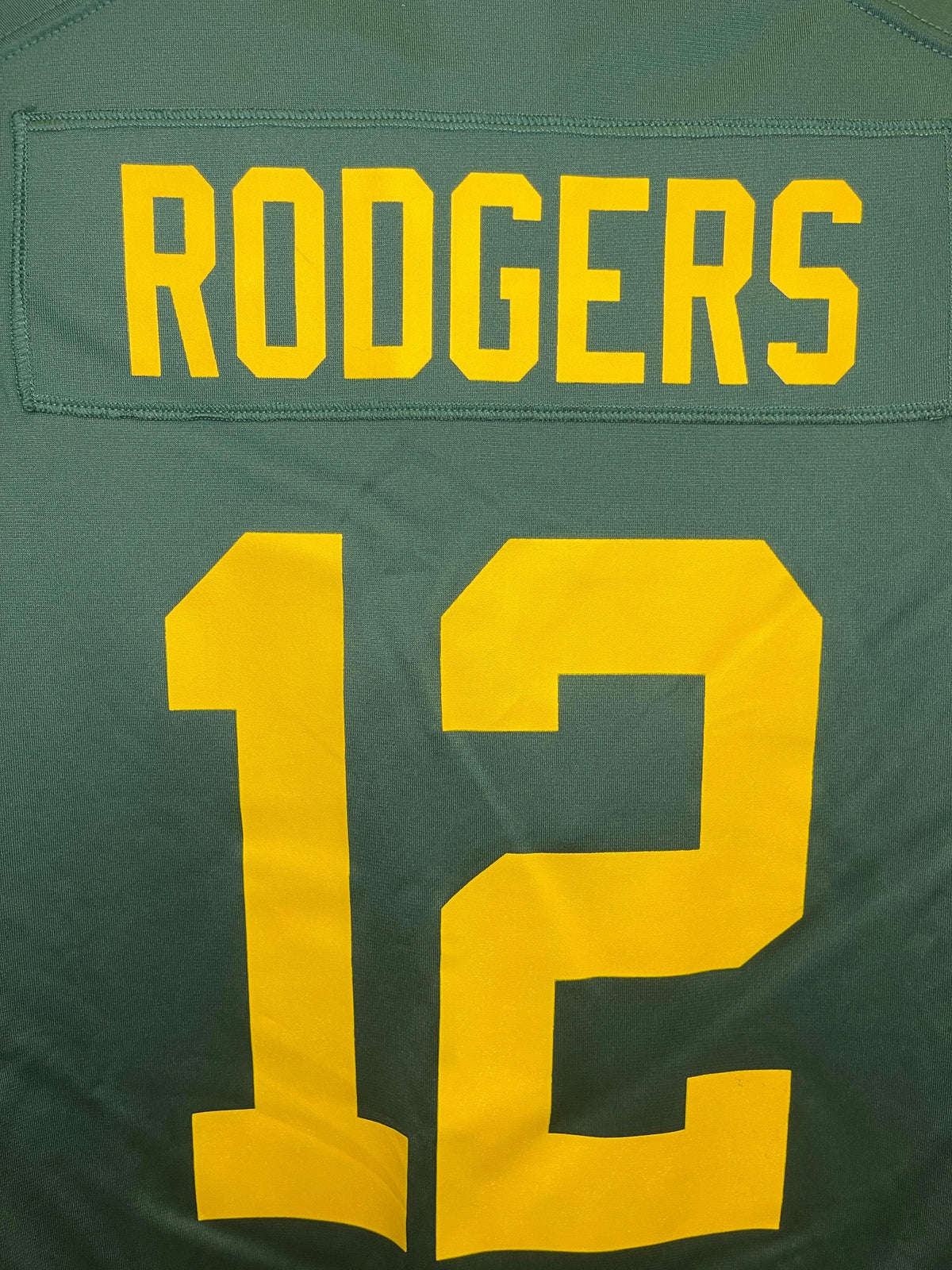 NFL Green Bay Packers Aaron Rodgers #12 50s Classic Game Jersey Men's X-Large NWT