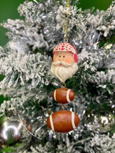 NFL American Football Vintage Santa Claus Christmas Ornament Vintage