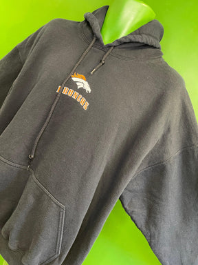 NFL Denver Broncos Harley-Style "Grinding it Out" Hoodie Men's X-Large