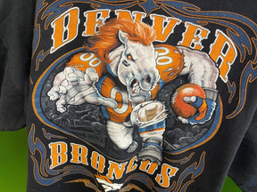 NFL Denver Broncos Harley-Style "Grinding it Out" Hoodie Men's X-Large