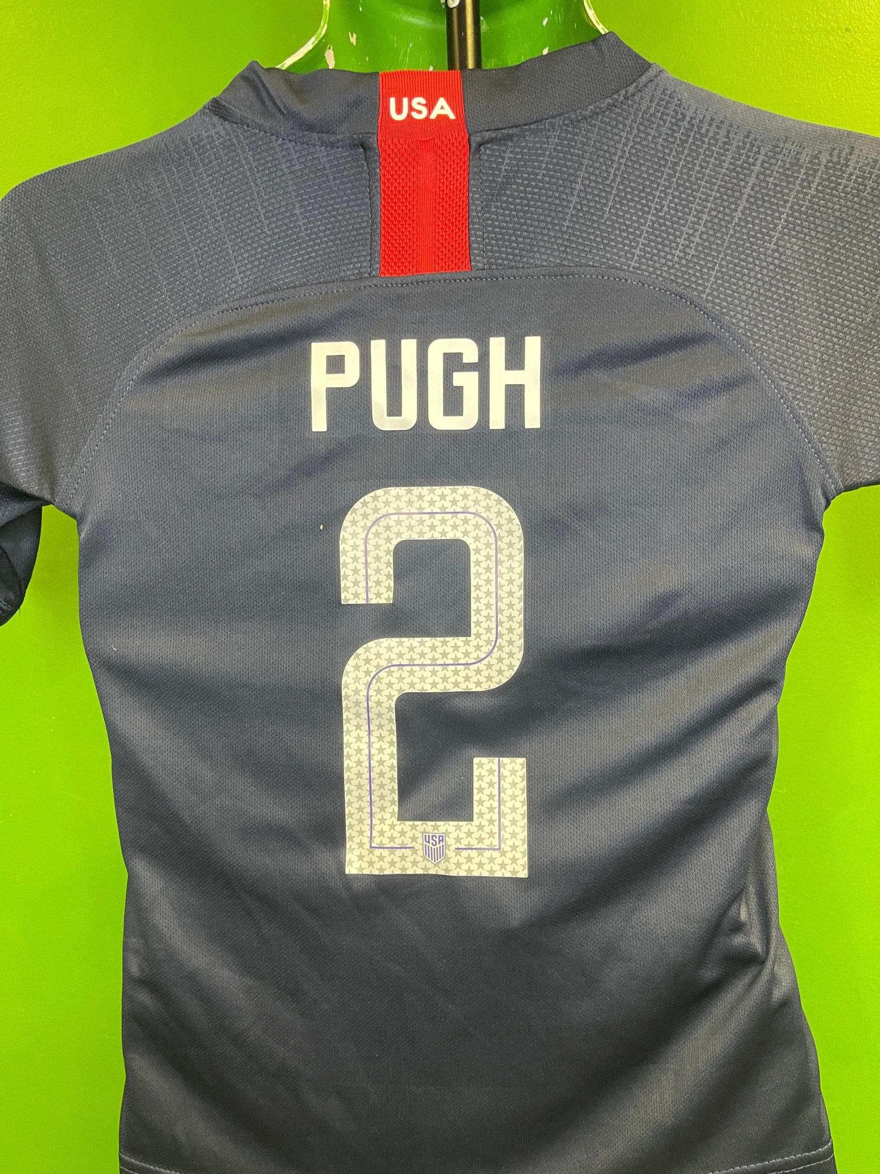 USA National Soccer Football Team Pugh 2018 Shirt Jersey Youth Medium NWT