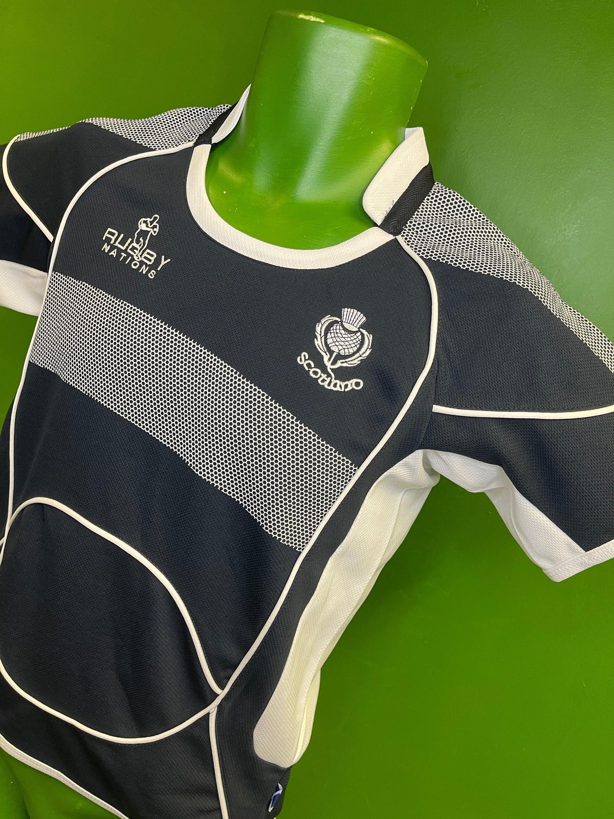 Rugby Nations Scotland Top Jersey Shirt Size 28 Youth Medium