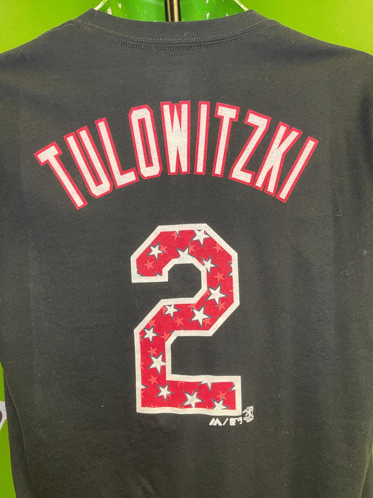 MLB Colorado Rockies Troy Tulowitzki #2 Majestic T-Shirt Youth X-Large NWT