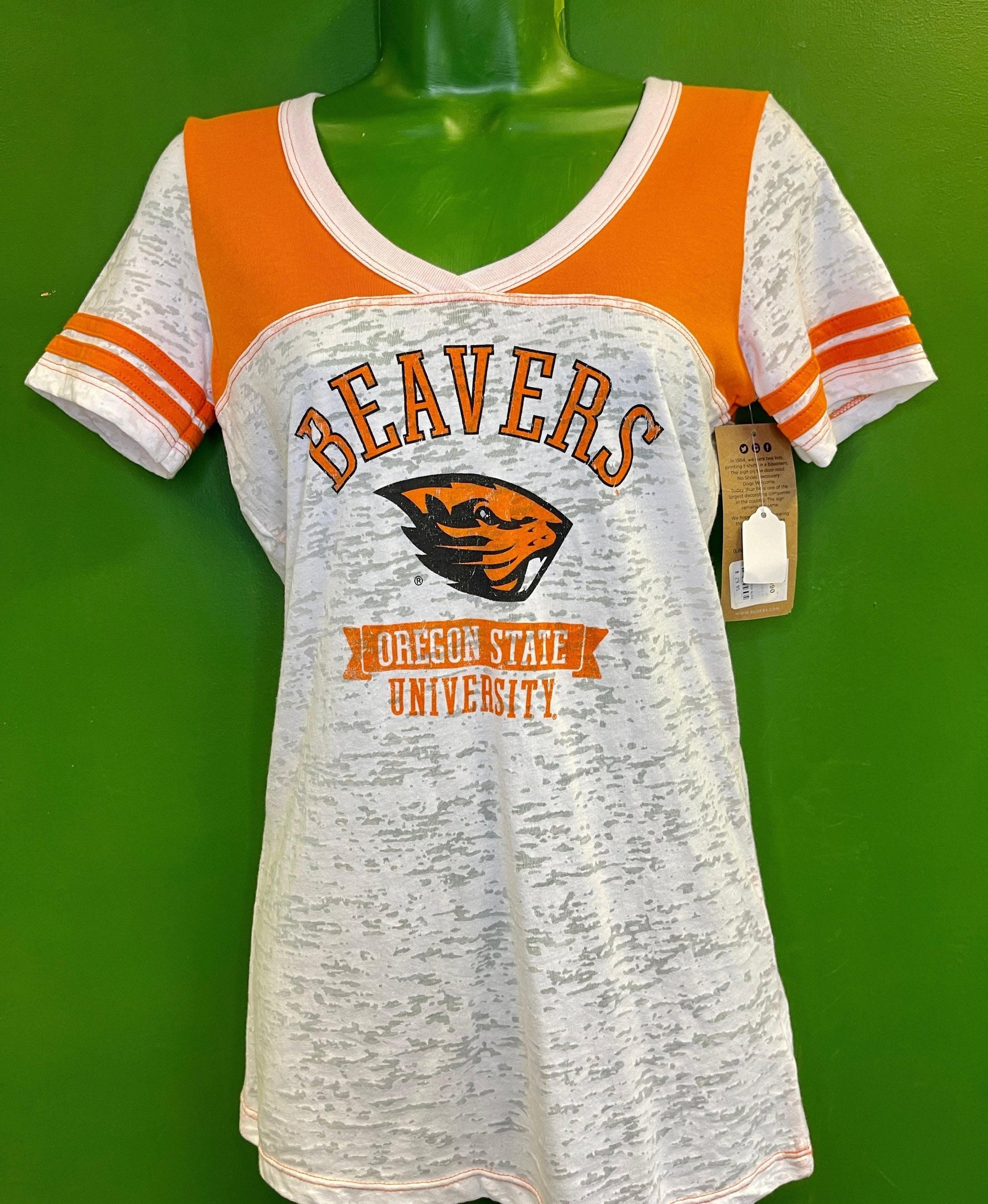 NCAA Oregon State Beavers Burnout Tissue T-Shirt Women's Medium NWT