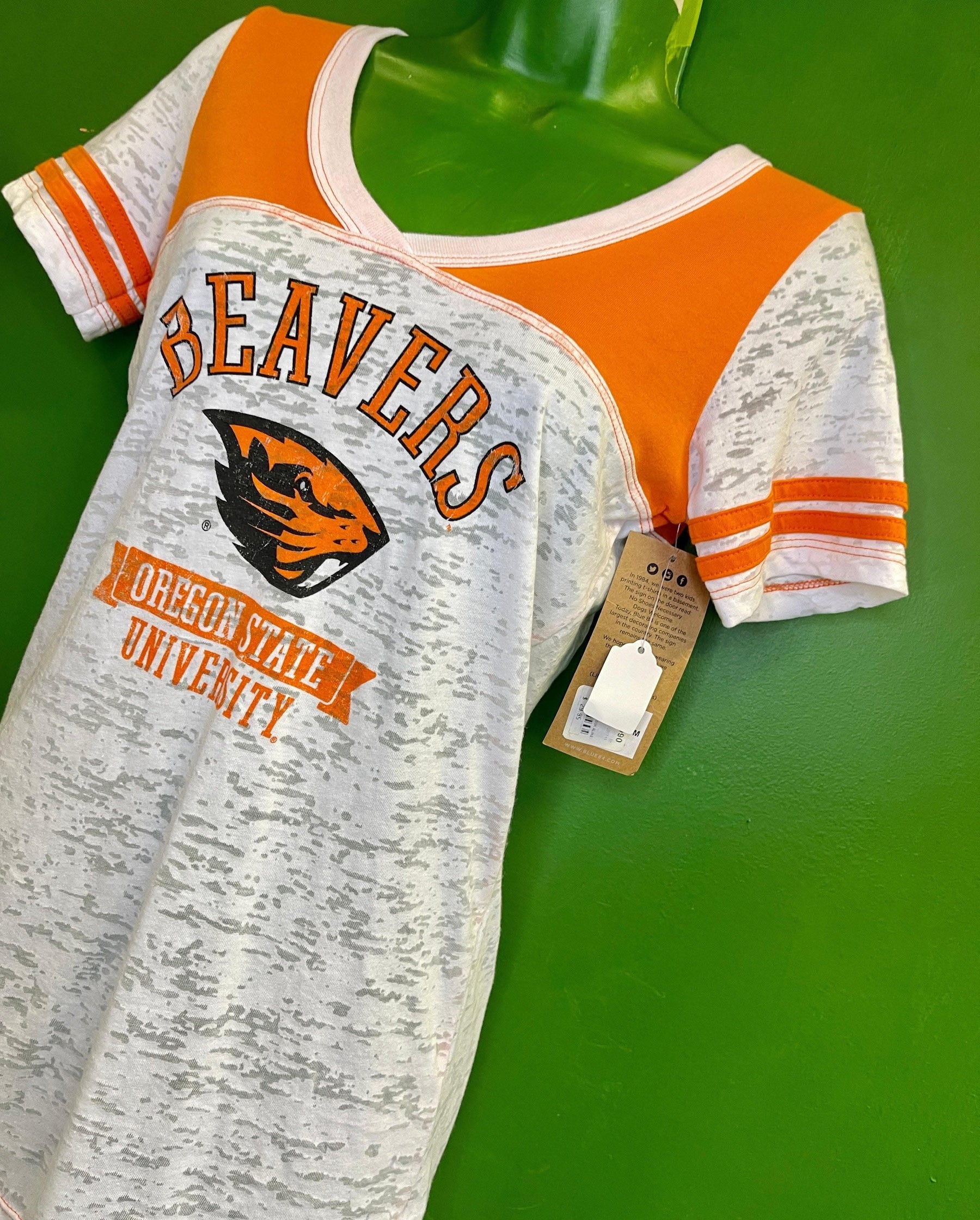 NCAA Oregon State Beavers Burnout Tissue T-Shirt Women's Medium NWT