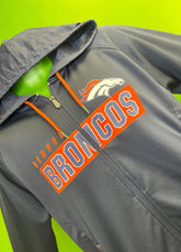 NFL Denver Broncos Majestic Therma Base Full Zip Jacket Men's Medium