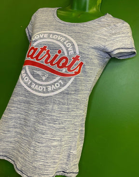 NFL New England Patriots Glittery T-Shirt Girls' Medium 12