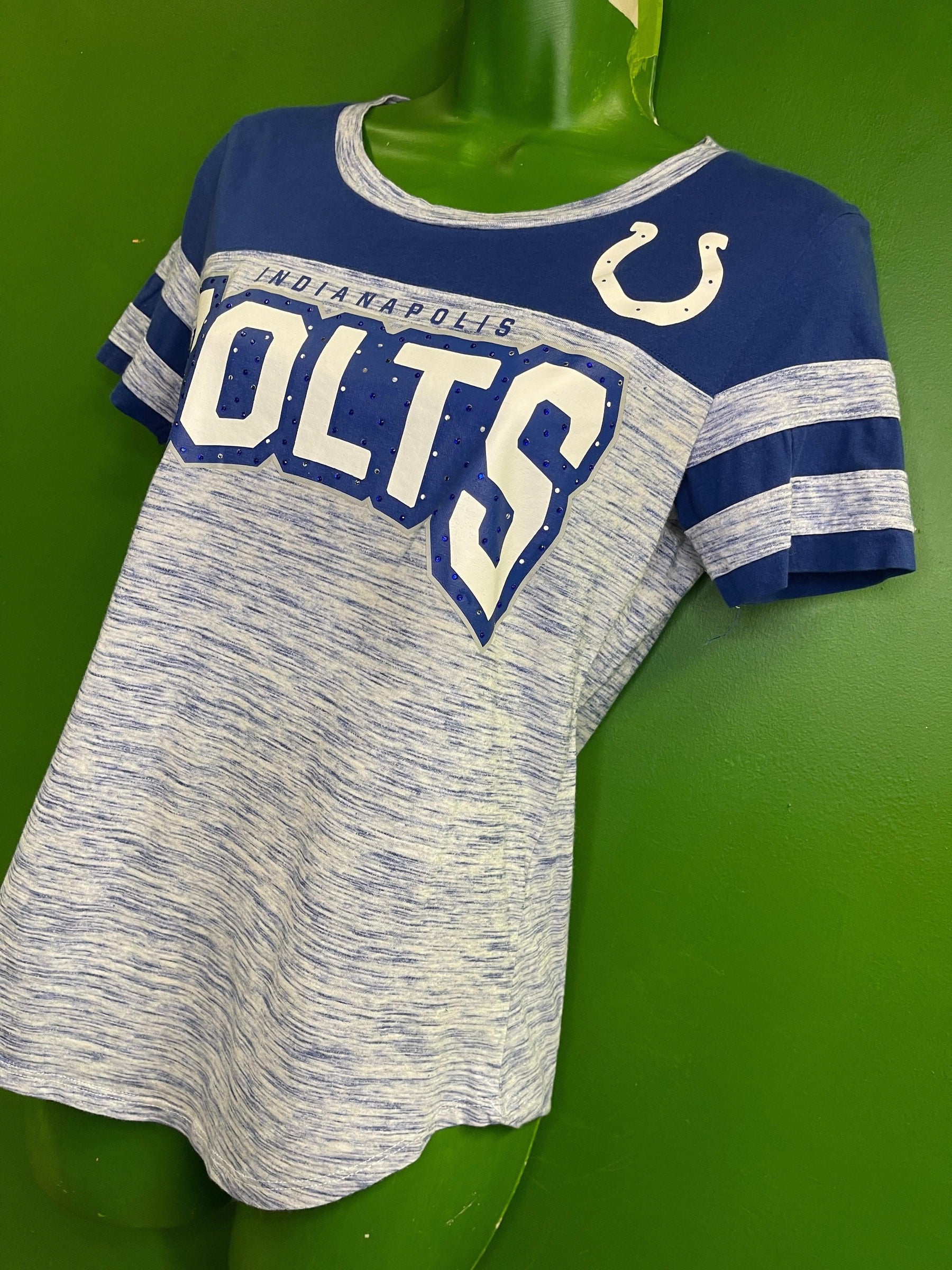 NFL Indianapolis Colts Space Dye T-Shirt Women's Small