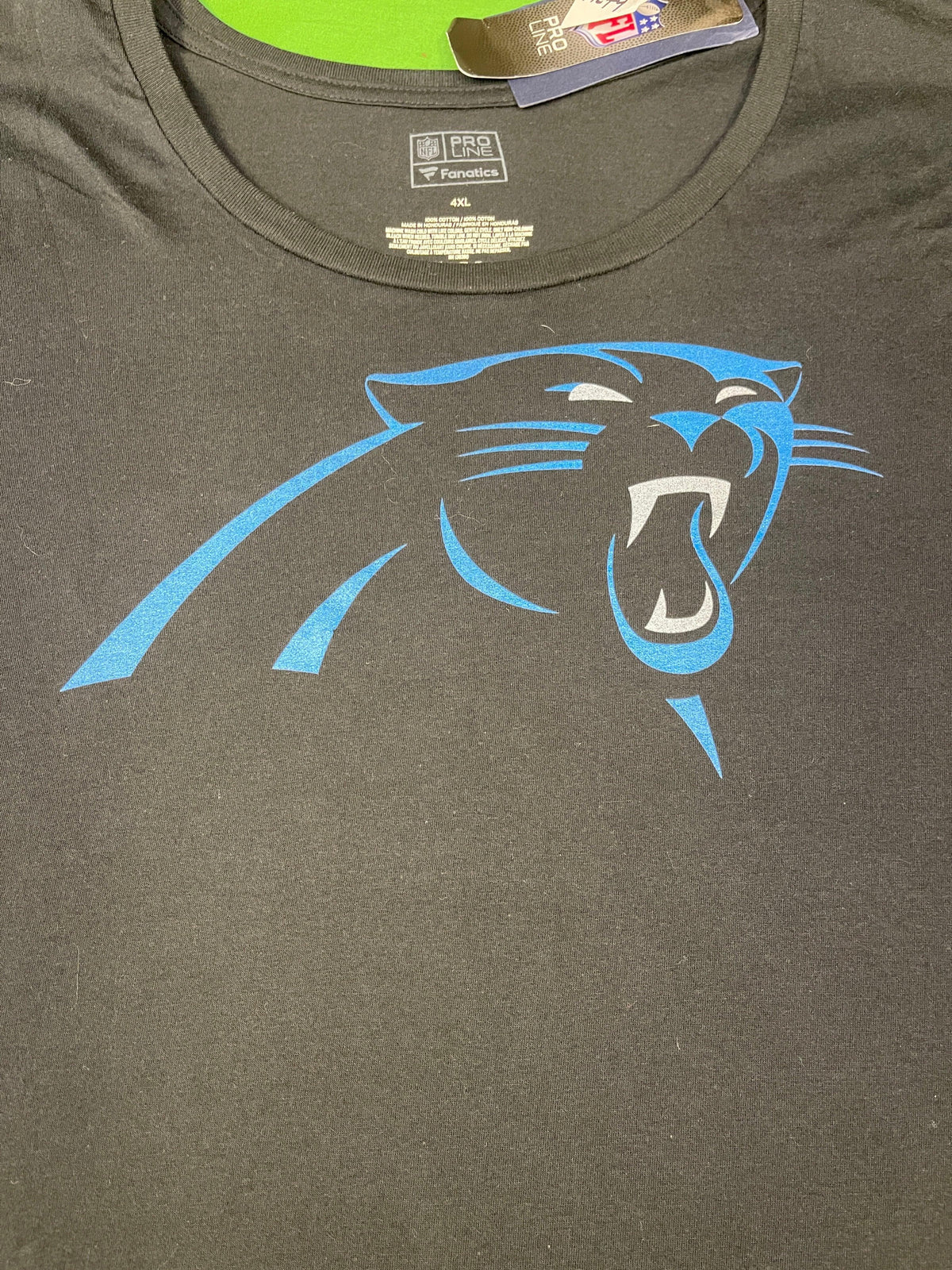 NFL Carolina Panthers ProLine Fanatics T-Shirt Women's 4X-Large Big NWT