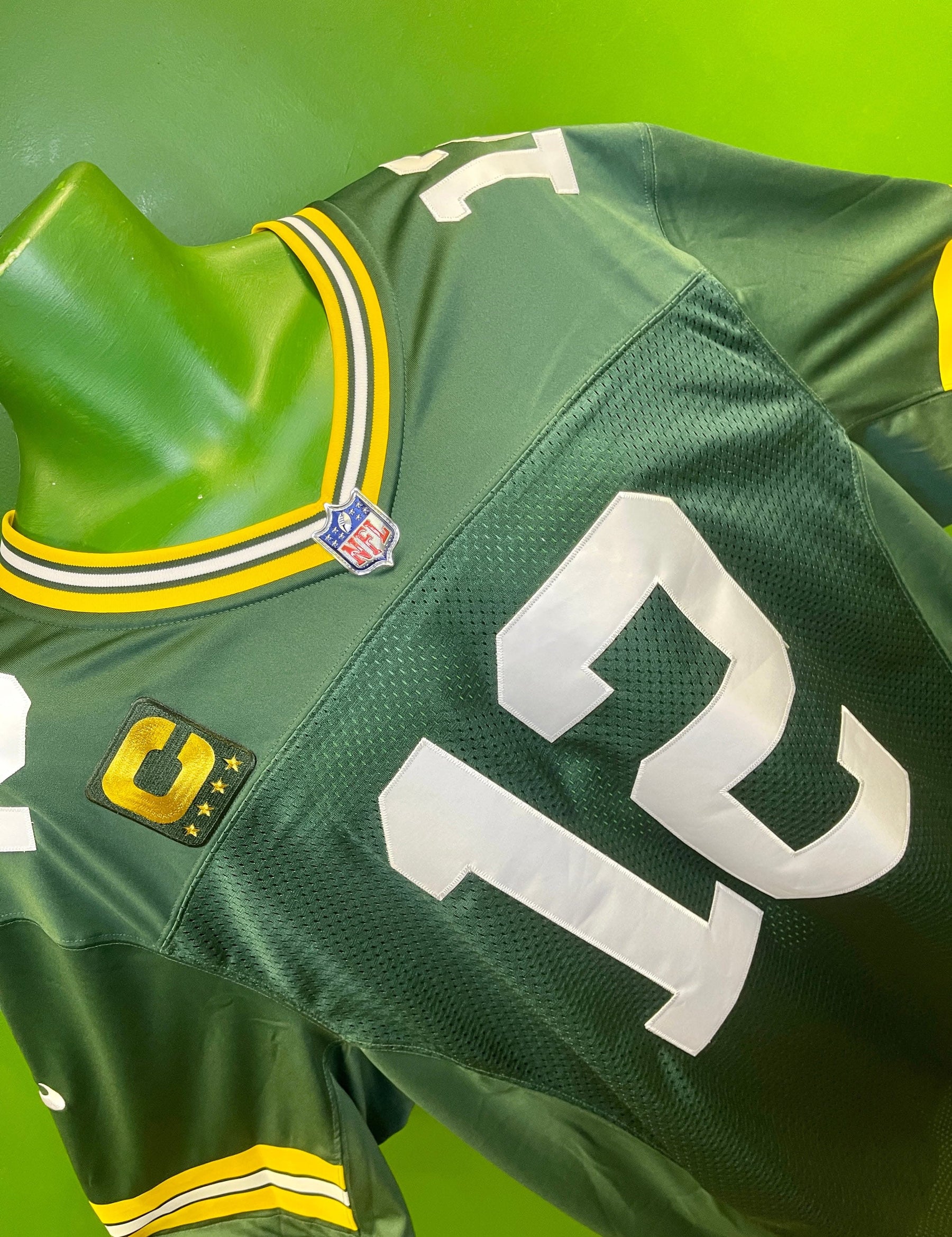 NFL Green Bay Packers Aaron Rodgers #12  Stitched Jersey Men's 2X-Large NWT