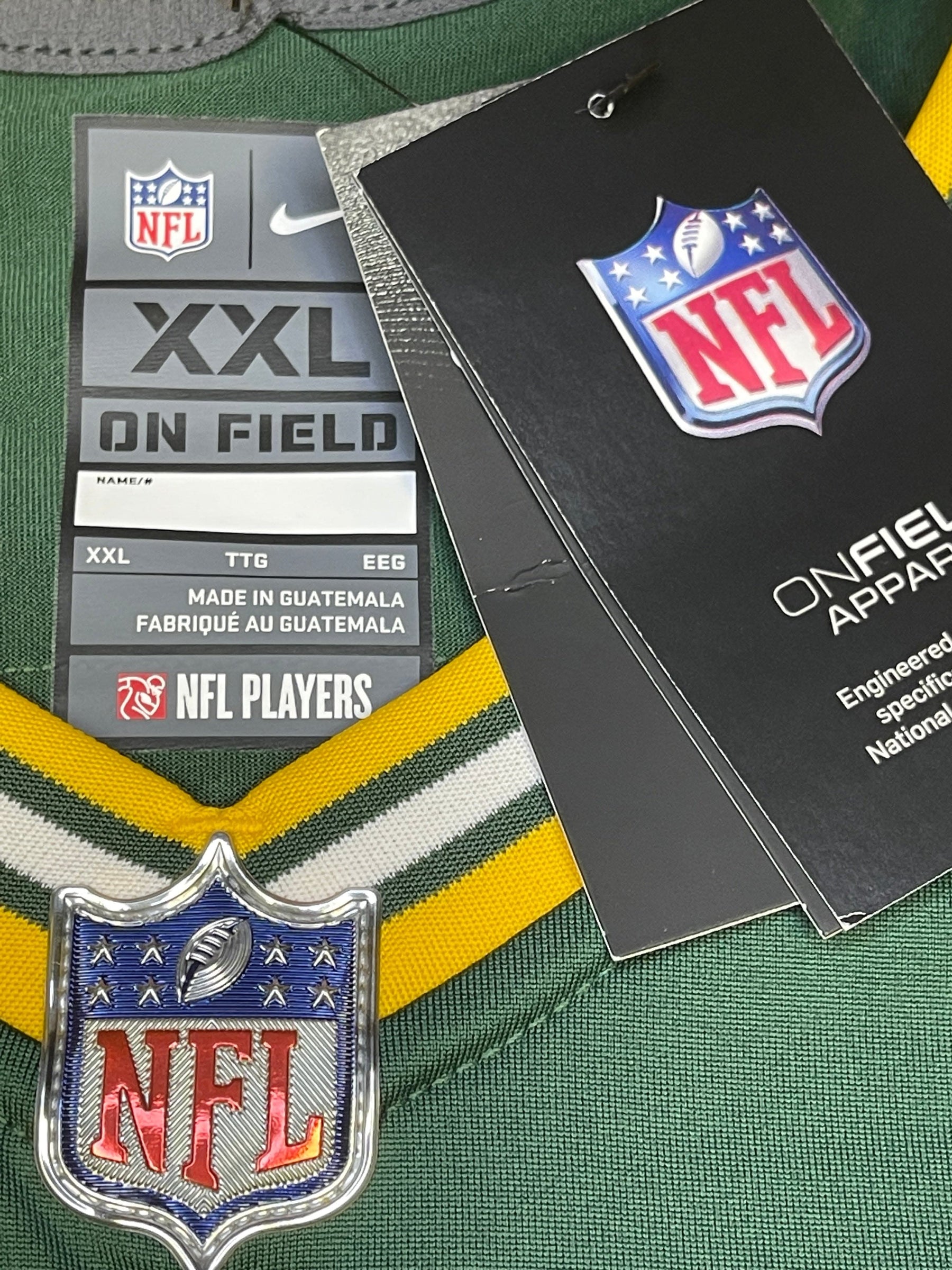 NFL Green Bay Packers Aaron Rodgers #12  Stitched Jersey Men's 2X-Large NWT