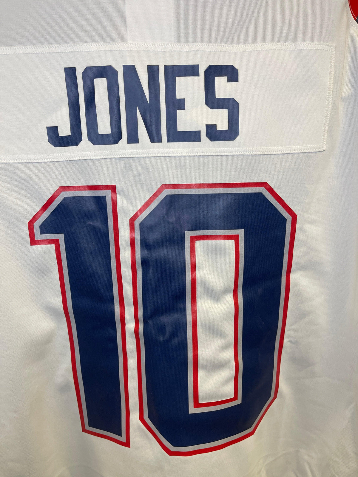 NFL New England Patriots Mac Jones #10 Game Jersey Men's X-Large New with Defect