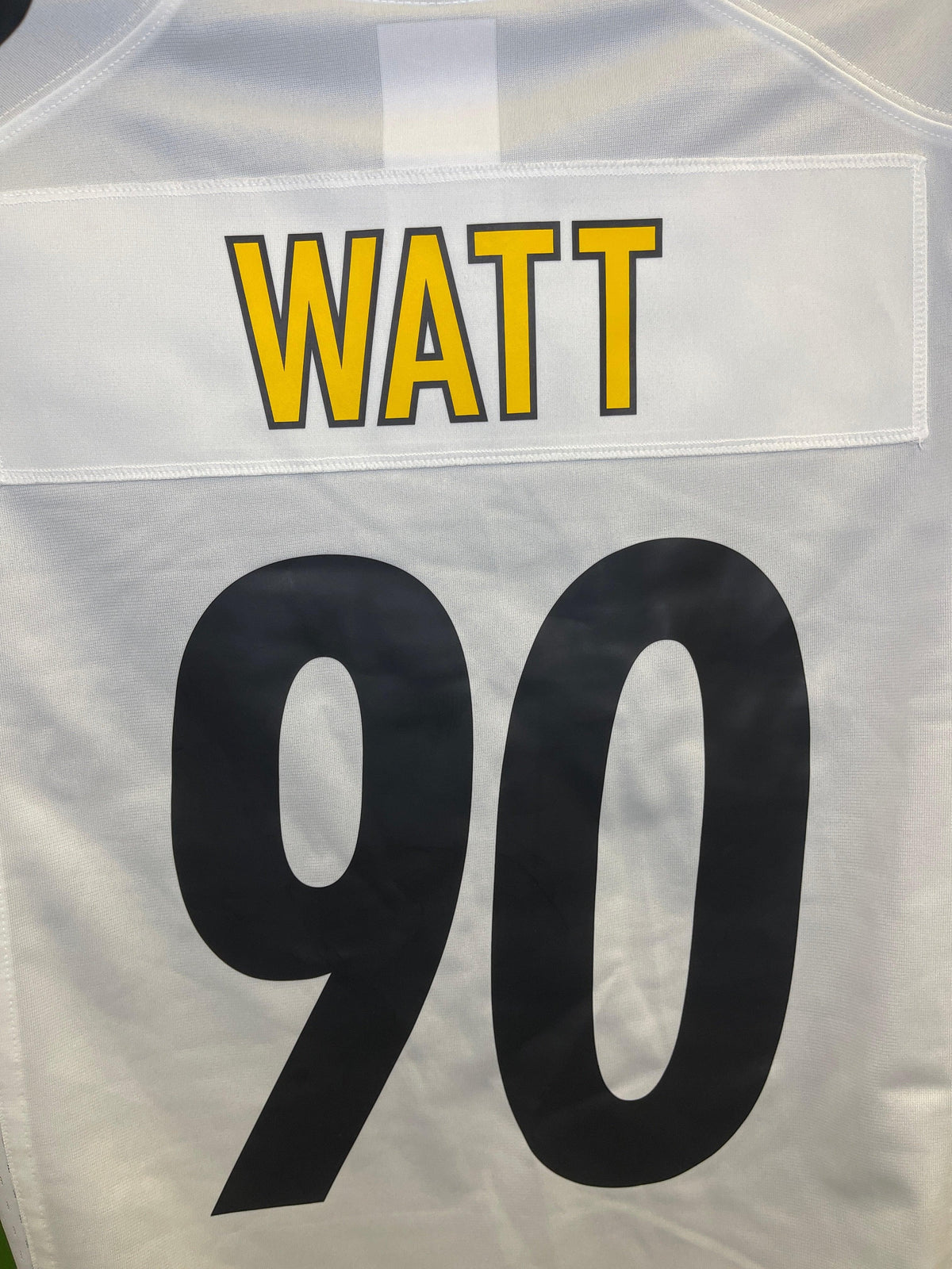 NFL Pittsburgh Steelers T J Watt #90 Game Jersey Men's Medium NWT