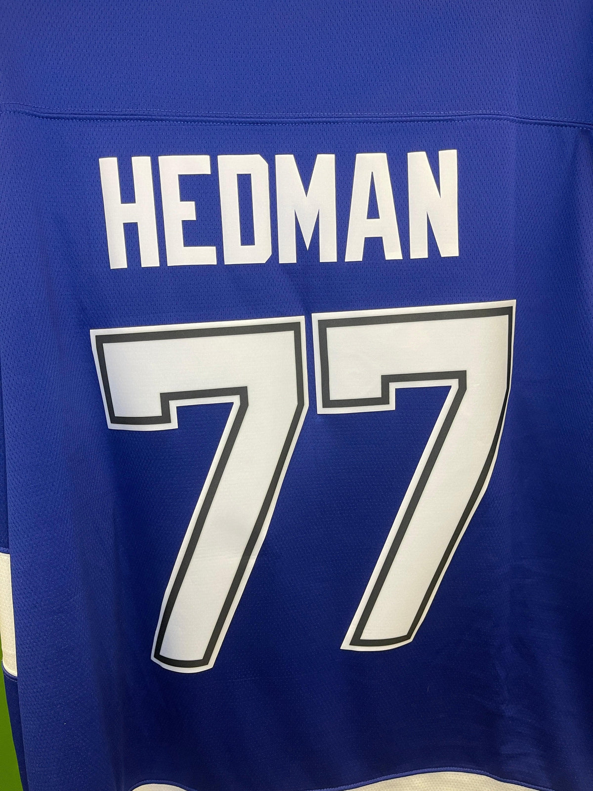 NHL Tampa Bay Lightning Hedman #77 Fanatics Home Breakaway Jersey Men's 2X-Large NWT