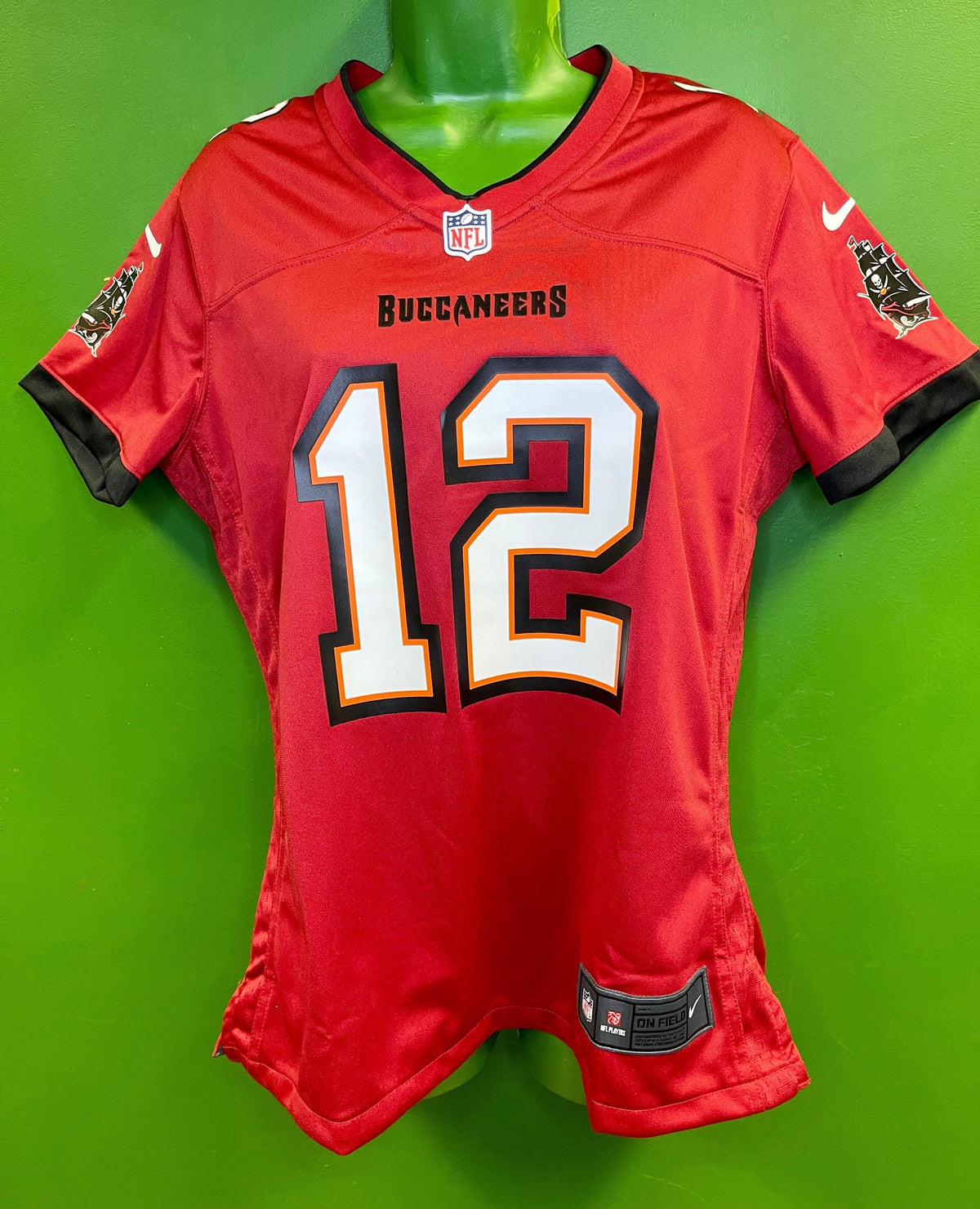 NFL Tampa Bay Buccaneers Tom Brady #12 Game Jersey Women's Large NWT