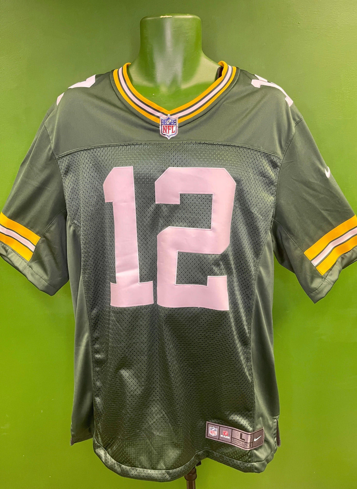 NFL Green Bay Packers Aaron Rodgers #12 Limited Stitched Jersey Men's Large NWT