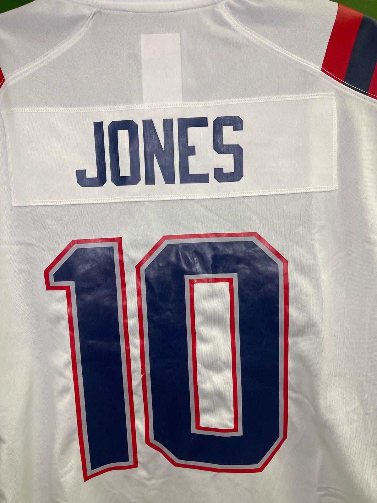NFL New England Patriots Mac Jones #10 Game Jersey Men's Large NWT