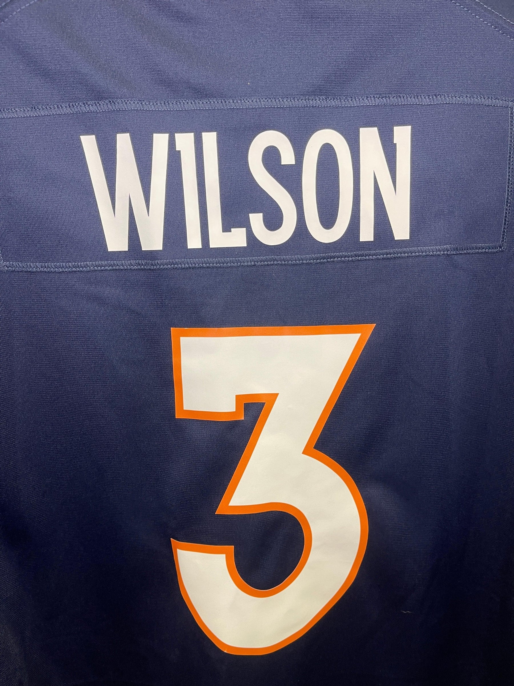 NFL Denver Broncos Russell Wilson #3 Game Jersey Men's X-Large NWOT