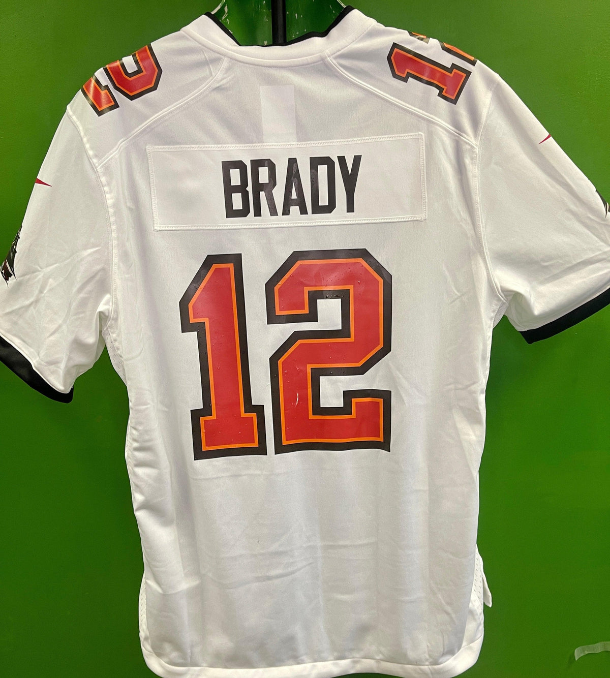 NFL Tampa Bay Buccaneers Tom Brady #12 Game Jersey Men's Large New with Defect