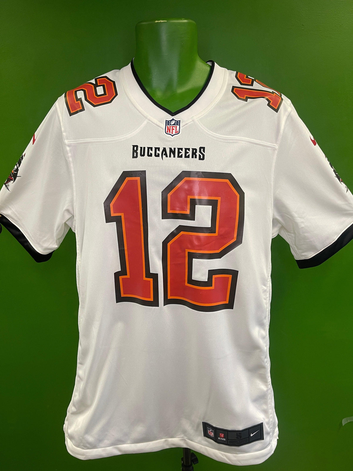 NFL Tampa Bay Buccaneers Tom Brady #12 Game Jersey Men's Small NWT