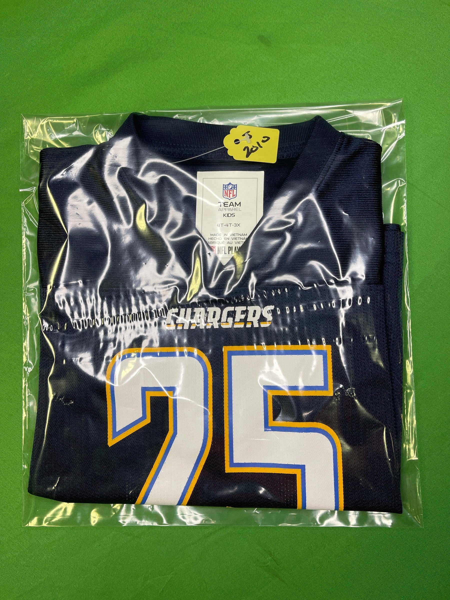 NFL Los Angeles Chargers Melvin Gordon #25 Jersey Toddler 4T