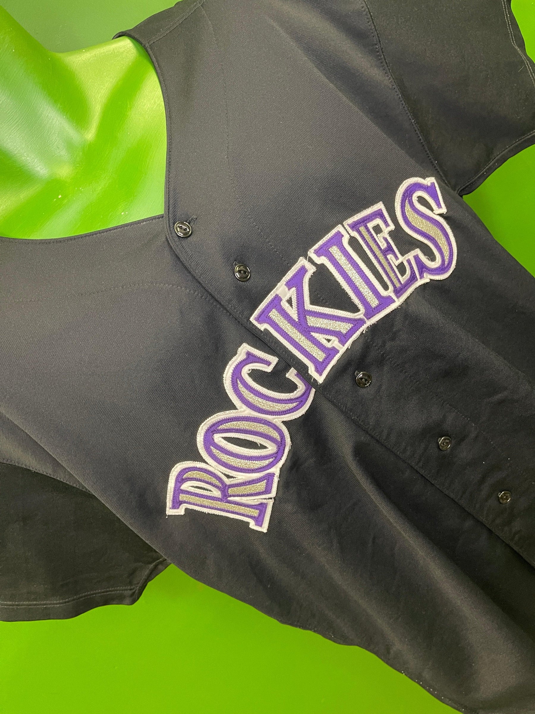 MLB Colorado Rockies Russell Athletic Stitched Baseball Jersey Men's X-Large 48