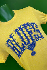 NHL St. Louis Blues Yellow T-shirt Men's Small