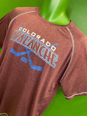 NHL Colorado Avalanche Maroon Sports T-Shirt Men's Large